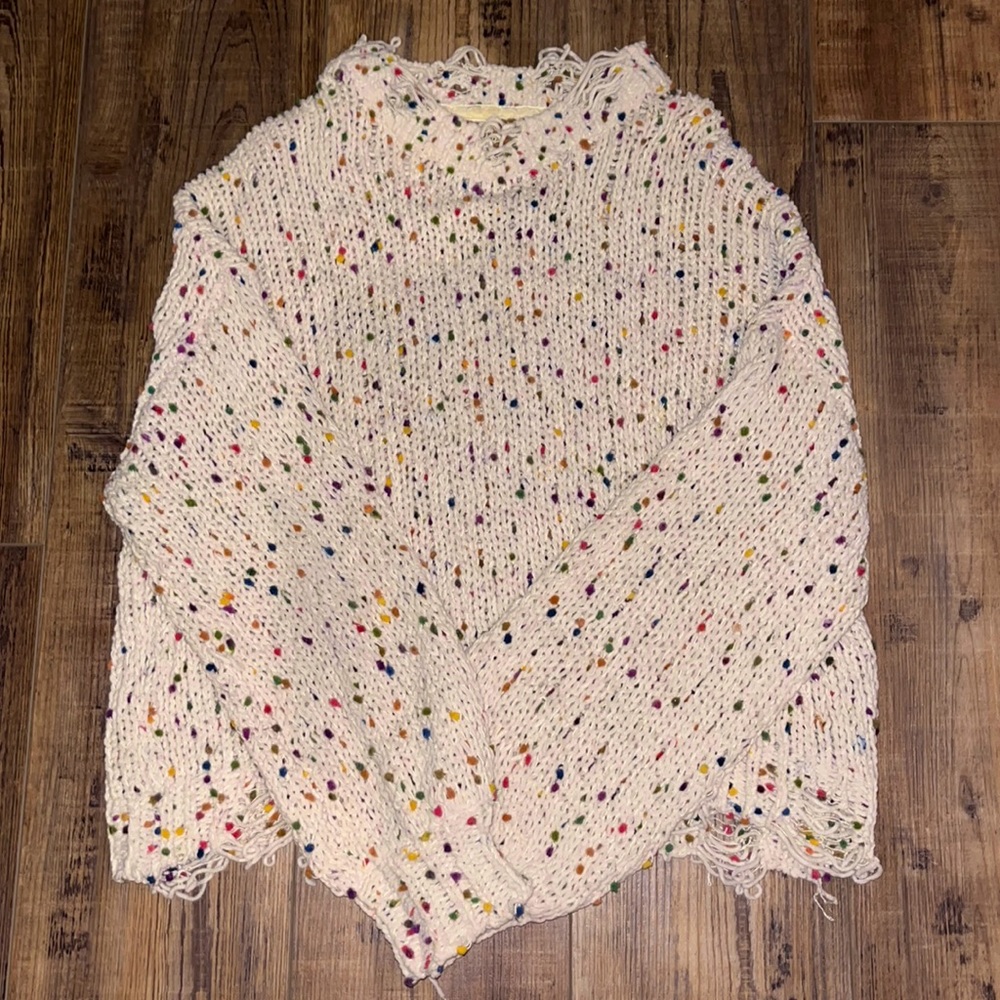 Distressed Boutique Sweater